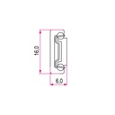 16 - GUIDA DOPPIA USCITA ESTRAZIONE PARZIALE 3 kg +