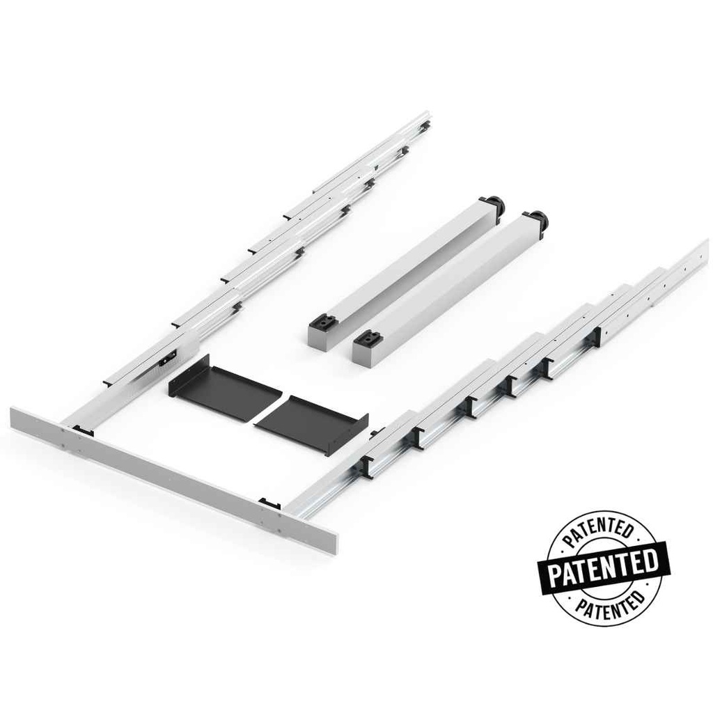 T1102000B - TAVOLO ESTRAIBILE CON GAMBA DI SUPPORTO